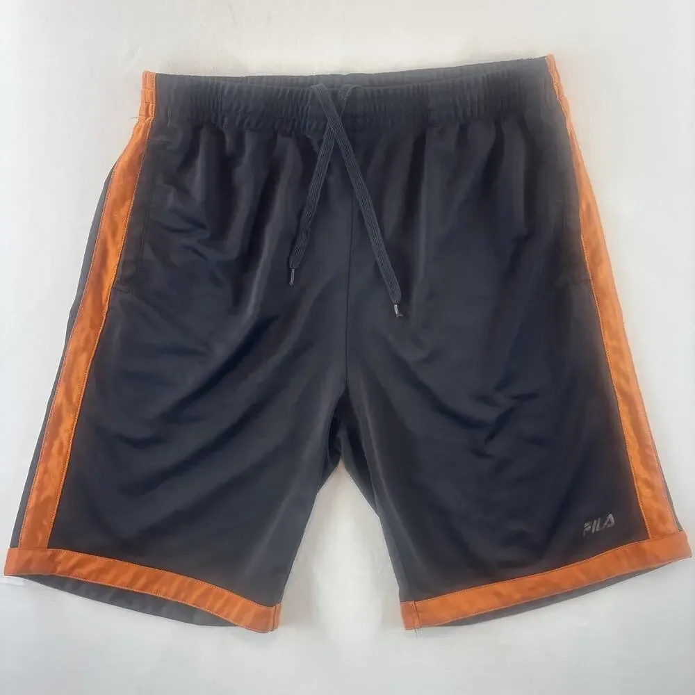 Vintage FILA Gym Shorts Size Large Sportswear Basketball 90s 00s Shimmer